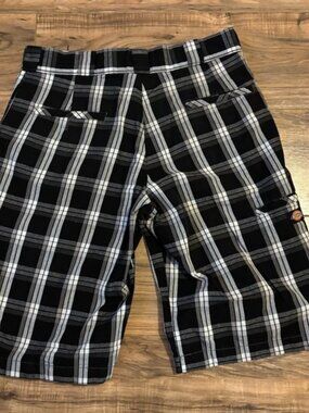 Dickies Men's Short, Pocket Plaid, Regular Fit, Size 30